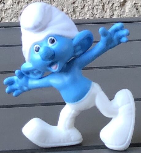 Figurine Schtroumpf Maladroit Mcdonald'S 2013,  Bd, Bande Dessinée, Peyo, Smurf