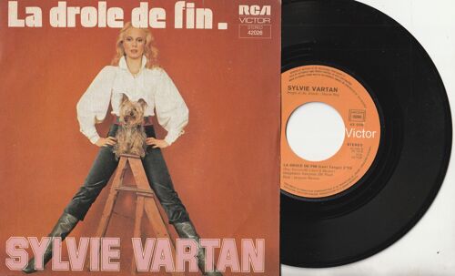 45 Sp Sylbie Vartan Du Ne Parles Plus D'Amour - La Drôle De Fin - Rca Victor 42026 1975