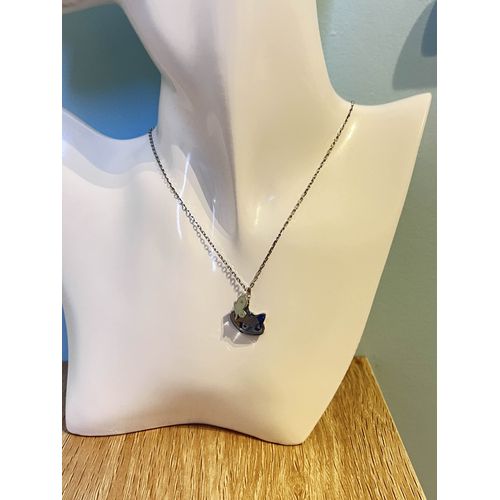 Collier Swarovski Avec Tête De Chat