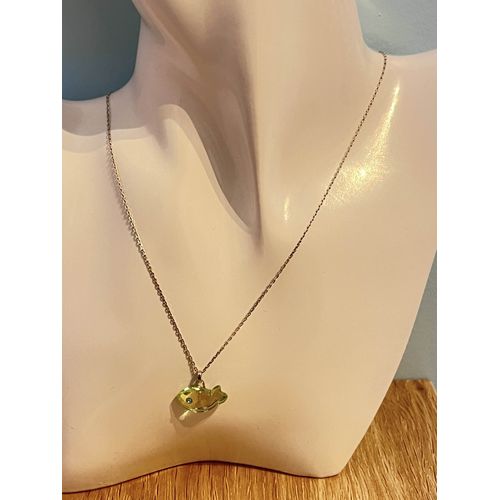 Collier Swarovski Avec Poisson