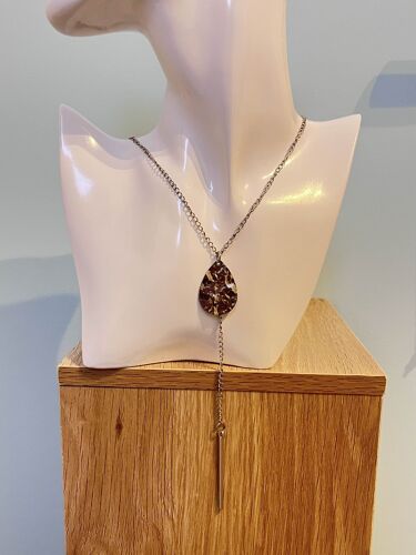 Collier Double Pendentif