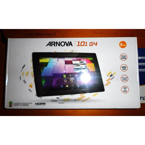Tablette 10 pouces « ARNOVA » 101-G4 + pochette + chargeur + ports USB HS