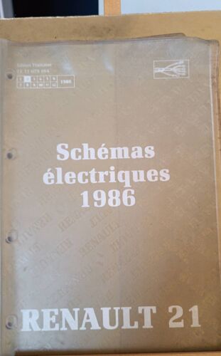 Schémas Électriques 1986 Renault 21 Nt 8018