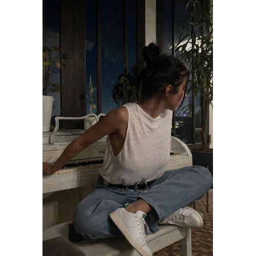 Adidas Stan Smith Originales Blanches & Vertes  Cuir  Taille 36