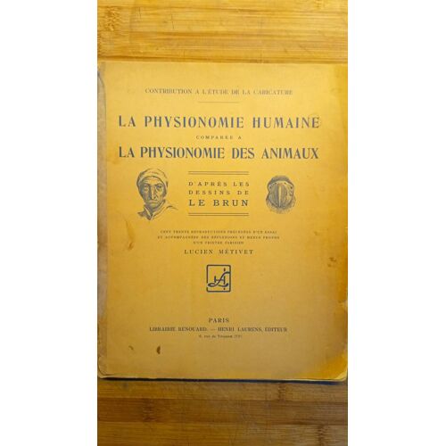 La Physionomie Humaine Comparée À La Physionomie Animale