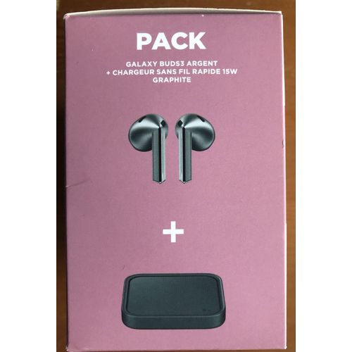 Pack Ecouteurs Samsung Galaxy Buds 3 - Chargeur