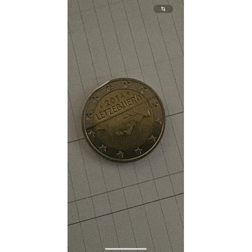 Pièces 2 Euro 2014 Letzebueru Avec Défaut