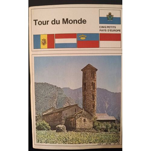 Tour Du Monde - Cinq Petits Pays D_Europe N° 103 - 1968
