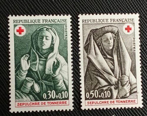Timbre France Yt 1779 - 1780 Séries: Croix Rouge 1973 ( 060105 )