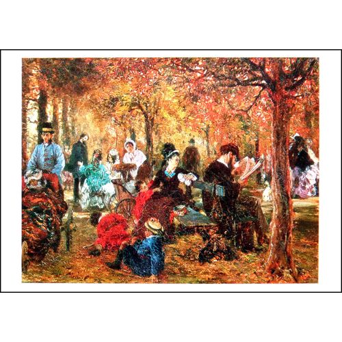 Menzel Adolph Lot Cartes Postales Tableaux Peinture