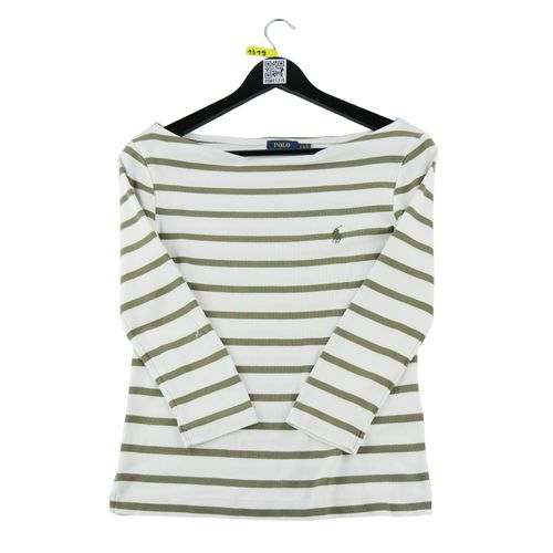 Reconditionné - T-Shirt Manches Longues Femme Kaki - Taille S - Femme - Kaki