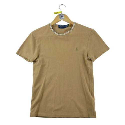 Reconditionné - T-Shirt Manches Courtes Homme Beige - Taille Xs - Homme - Beige
