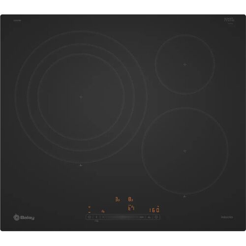 Balay 3EB967MH plaque Noir Intégré 60 cm Plaque avec zone à induction 3 zones