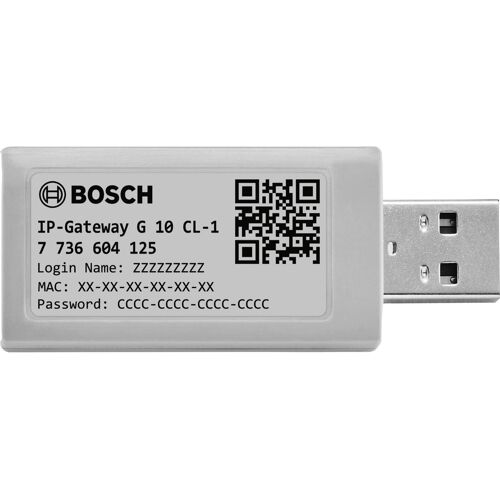 Bosch Kit WiFi CL2000 entrée et régulateur