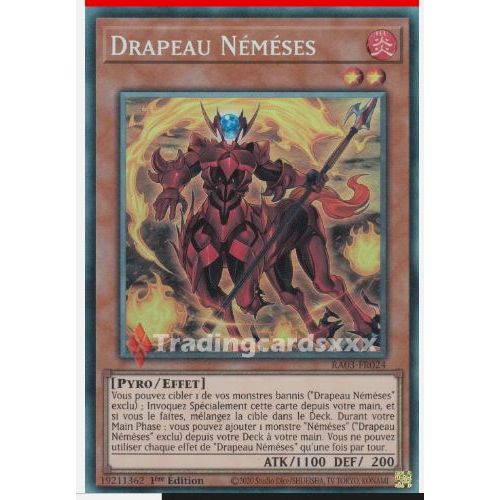 Yu Gi Oh Ra03 Fr024 Drapeau Néméses Collector Rare