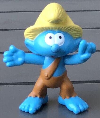 Figurine Schtroumpf Nature Mcdonald'S 2018, Bd, Bande Dessinée, Peyo, Smurf