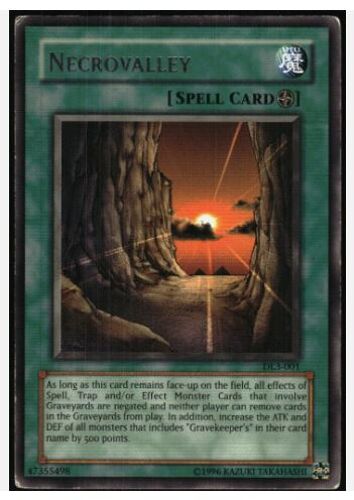 Yu Gi Oh Dl3 001 Necrovalley Duelist League Série 3