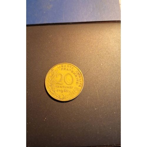 Pièce 20 Centimes De 1963 Begprix A Débattre