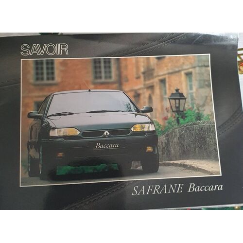 Revue Savoir Safrane Baccara