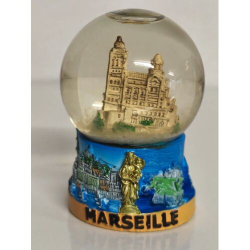 Boule A Neige Marseille Hauteur 6 Cm