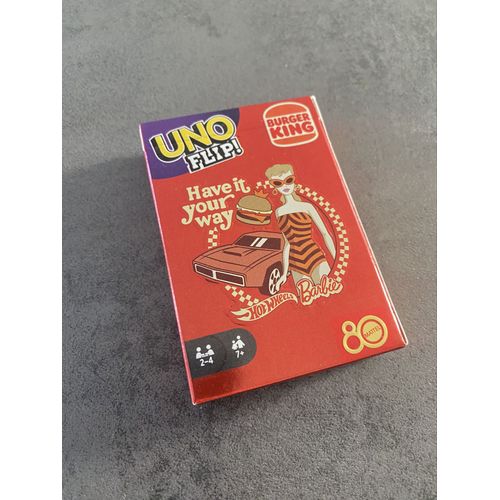Jeu De Cartes Uno 80 Ans Mattel Burger King 6/7