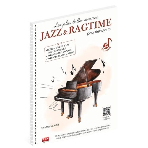 Les Plus Belles Oeuvres Jazz & Ragtime Pour Debutants