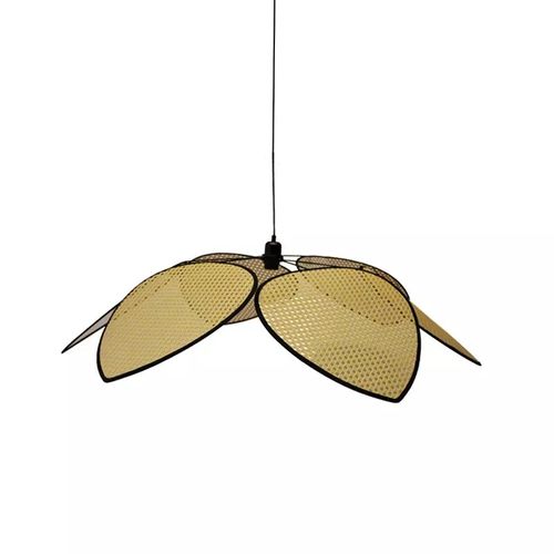 Luminaire En Suspension 6 Pétales En Cacnage