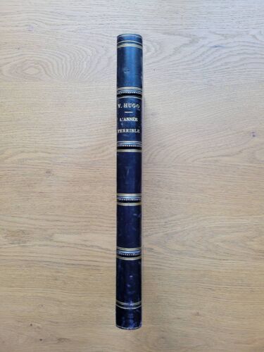 L'Année Terrible Victor Hugo Paris Michel Levy Freres Editeurs 1874