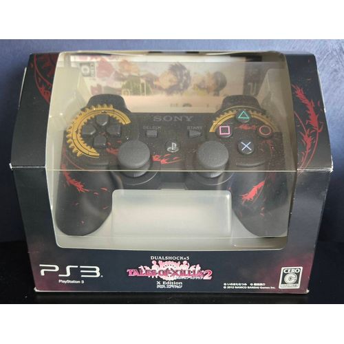 Manette sans fil Dualshock 3 Collector avec le jeu Tales of Xillia 2 (Version Japonaise) neuve
