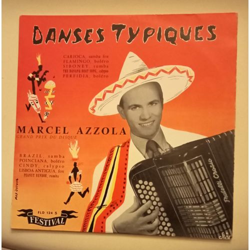 Danses Typiques - 78 Tours /25cm ( Marcel Azzola )
