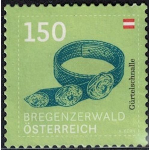Autriche 2022 Used Bregenzerwald Ceinture Bouclée Rp384 Su