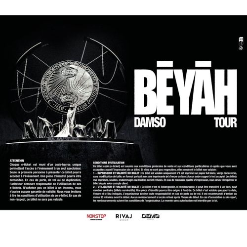 Billets De Concert Pour Damso À Rouen Le 02 Avril 2026 