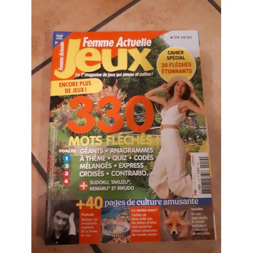 Femme Actuelle Jeux 219