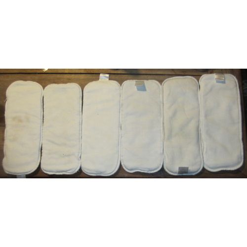 6 Inserts Bum Pour Couches Lavables 32 X 13 Cm