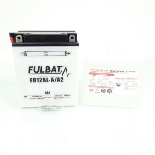 Batterie Fulbat Pour Moto Yamaha 400 Fzr Rr 1986 Yb12al-A2 / 12v 12ah Neuf