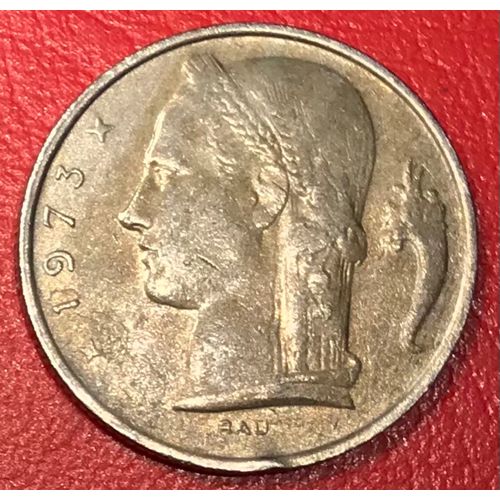 5 Francs - Ceres - 1973 - Belgique (Français)