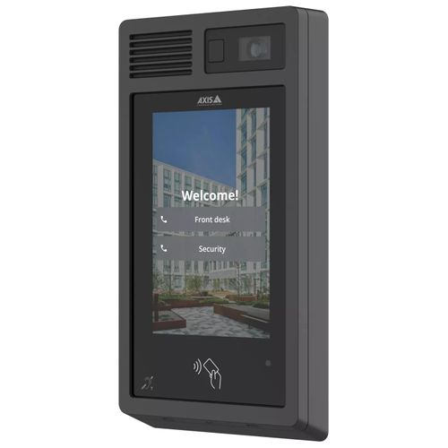 Axis I8307-VE système vidéophone 7" Noir