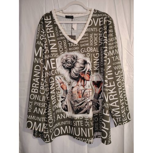 Haut Neuf Grandes Tailles Femme