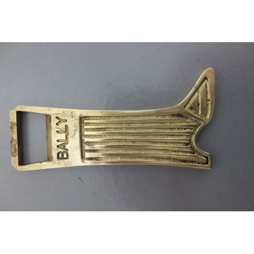 Ancien Décapsuleur Publicité Chaussures Bally