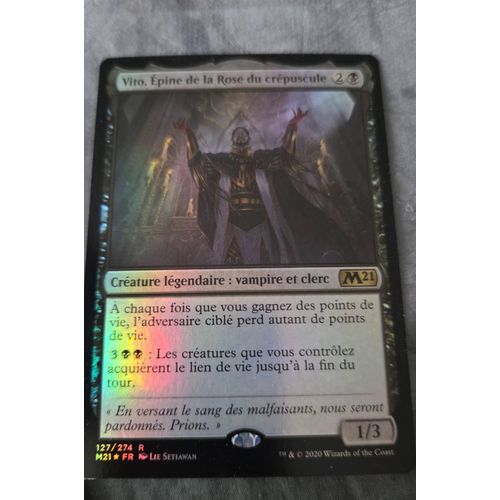 Deck Magic De Demarrage Vito Emine De La Rose Du Crépususcule