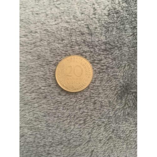 Une Pièce De 20 Centimes De 1976