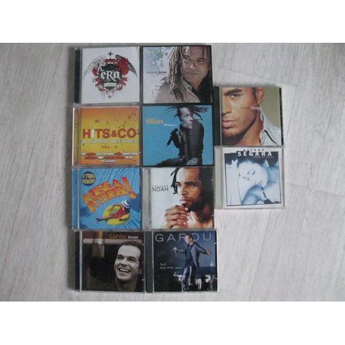 Lot De 10 Cd Audio