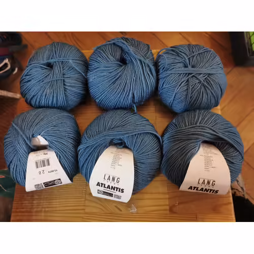 Lot Pelote De Laine Lang Atlantis