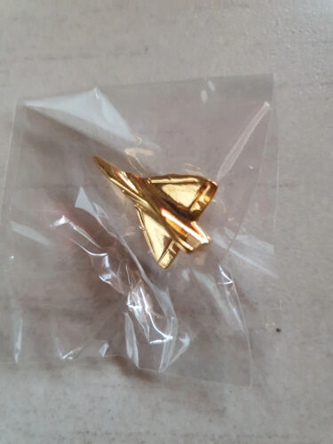 Pin Avion De Chasse Doré