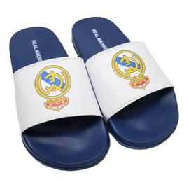 35 - Claquettes - Real Madrid - Collection Officielle - Polyester - Gomme - Design Épuré