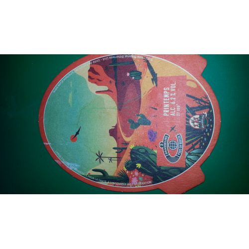 Sous-Bock Bière De Printemps 3 Brasseurs