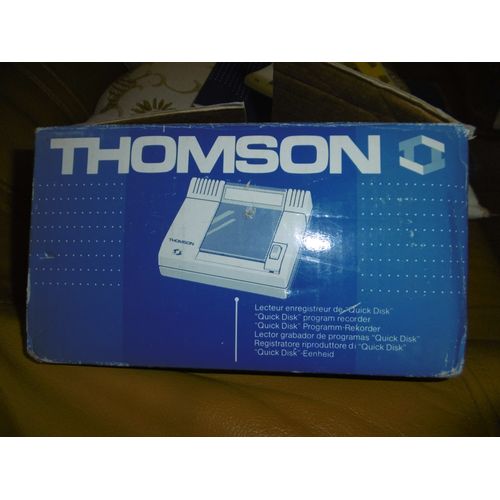 lecteur enregistreur de quick disk THOMSON QD 90.128 et contrôleur de disquettes CQ 90.028 POUR ordinateur MO5/TO7./TO7.70 THOMSON