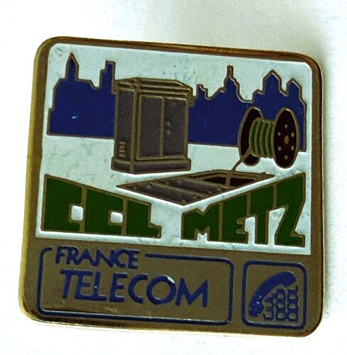 Pins France Telecom Ccl Metz