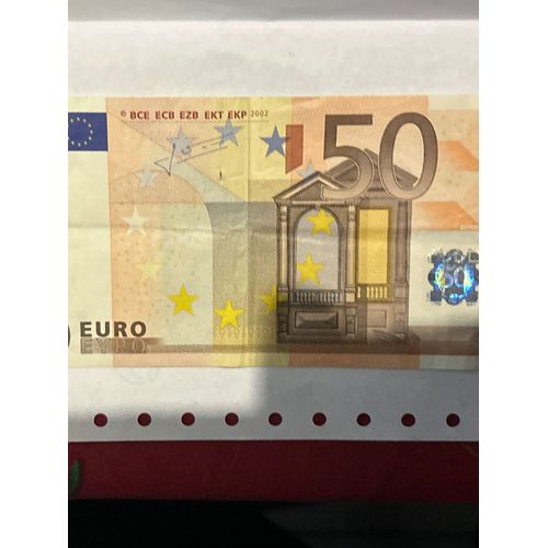 Billet 50 € Série Z Signature J.C.Trichet