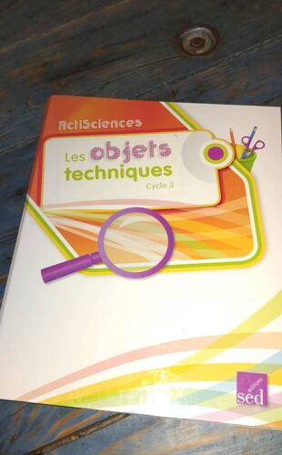 Les Objets Tecniques Cycle3 Actisciences Editions Sed